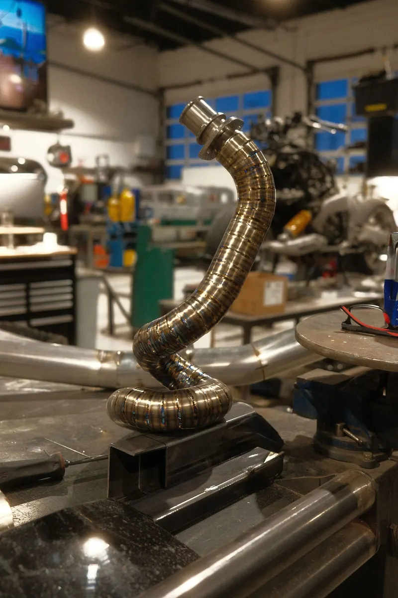 Segmented Titanium Exhaust
